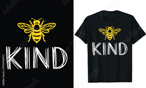 bee kind t shirt design