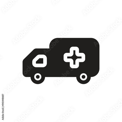 Ambulance Icon - Fill