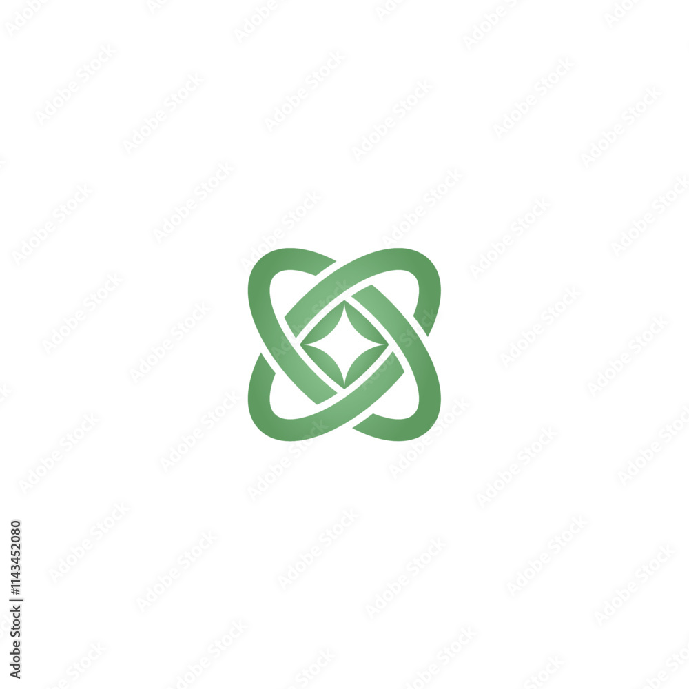 geometric spark star logo icon vector template geometric spark star logo icon vector template