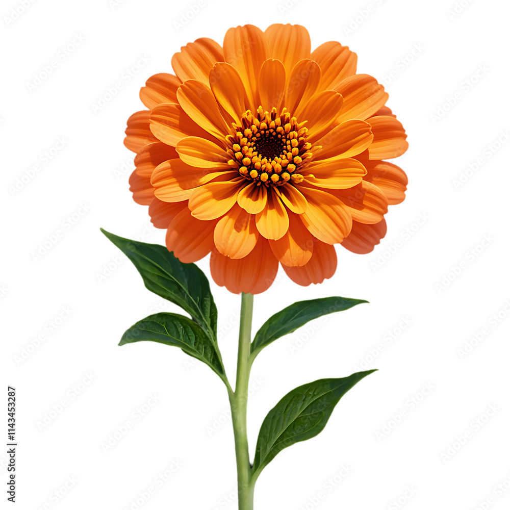 The beauty of Zinnia elegans in different colors The beauty of Zinnia elegans in different colors
