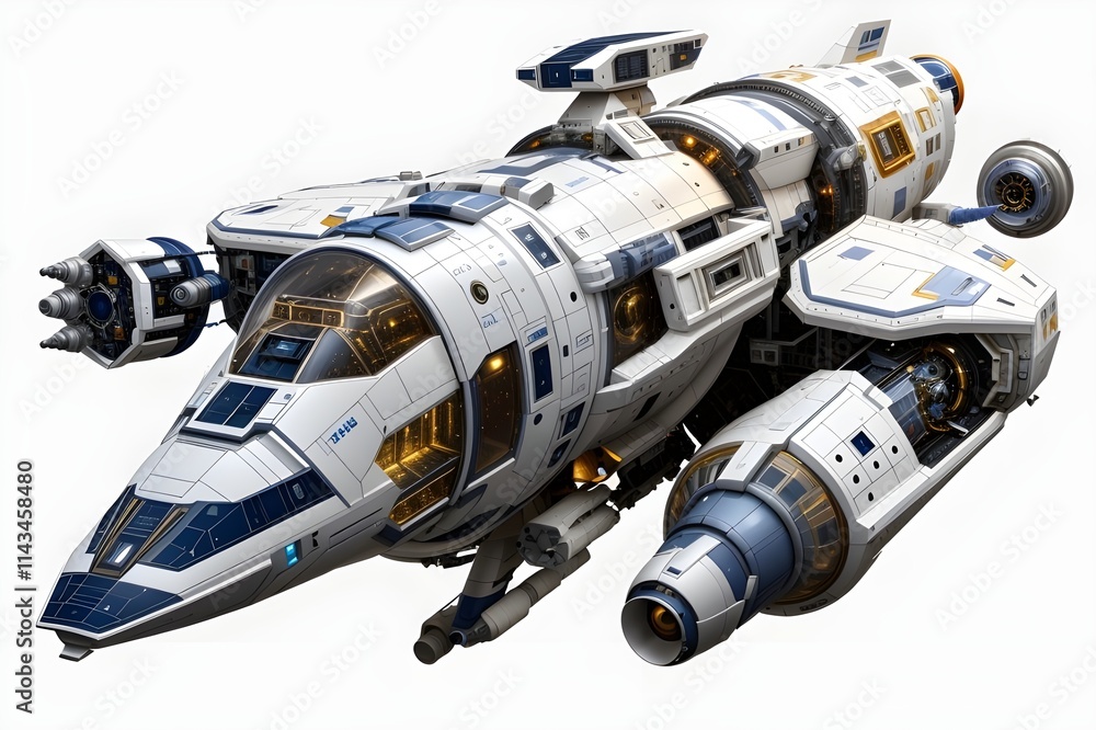 High-resolution spacecraft PNG isolated on transparent background for digital art, science fiction projects, and space-themed designs featuring detailed spacecraft elements and realistic renderings
High-resolution spacecraft PNG isolated on transparent background for digital art, science fiction projects, and space-themed designs featuring detailed spacecraft elements and realistic renderings