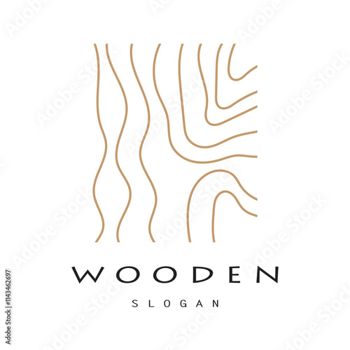 wooden logo design, for construction, wood craftsmen, wood processing company businesses