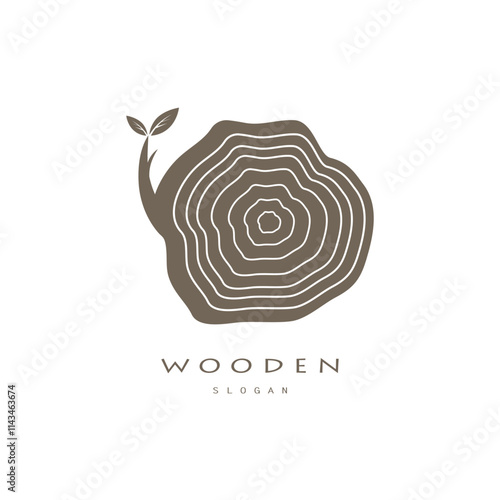 wooden logo design, for construction, wood craftsmen, wood processing company businesses
