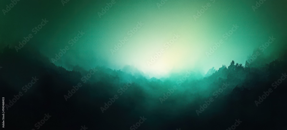 Emerald Green Teal Gradient Background Soft Glow Abstract Texture Design Emerald Green Teal Gradient Background Soft Glow Abstract Texture Design