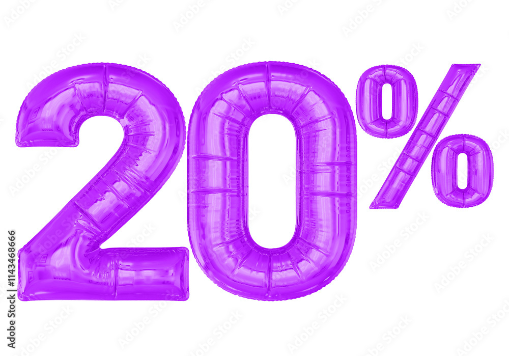 20 Percent Purple Balloon Discount 20 Percent Purple Balloon Discount