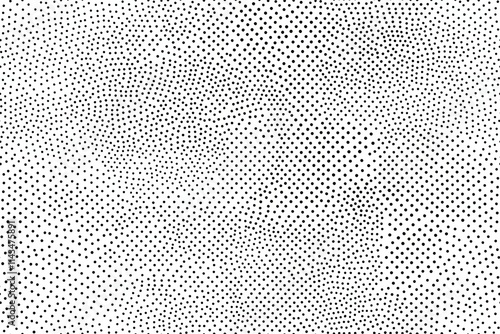 Abstract black and white dotted pattern creates a visually striking and modern design suitable for various uses.