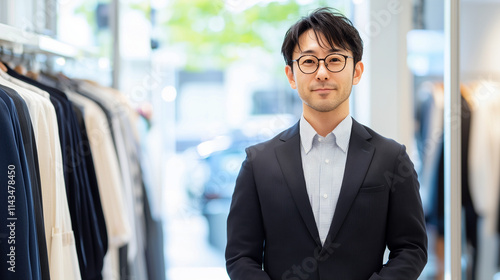 Confident Businessman in Re...