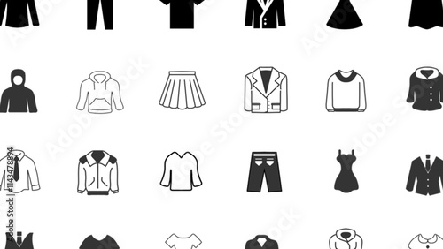 set of clothes