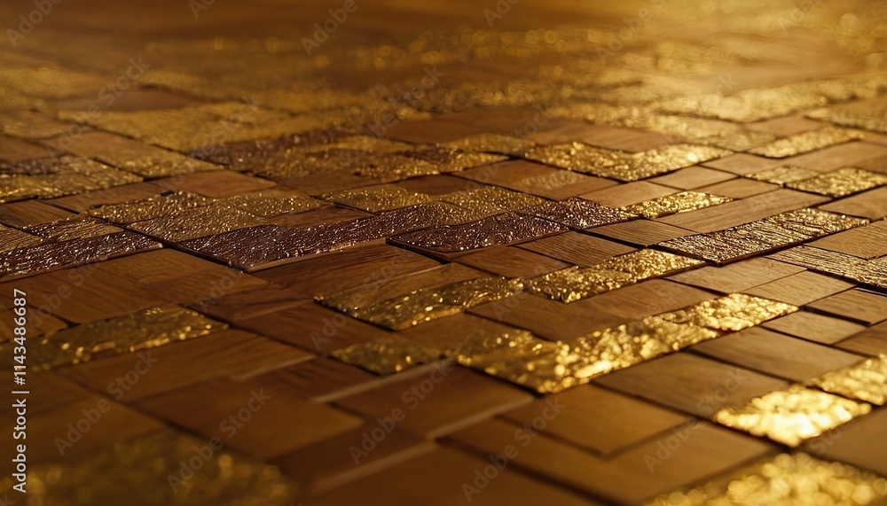 Fototapeta premium Abstract Luxury Gold gradient studio wall well use as background. 506