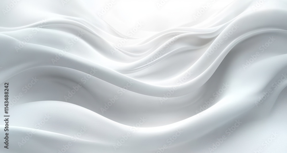 Minimalist Abstract Background with Flowing Curves in White and Light Gray Tones Minimalist Abstract Background with Flowing Curves in White and Light Gray Tones