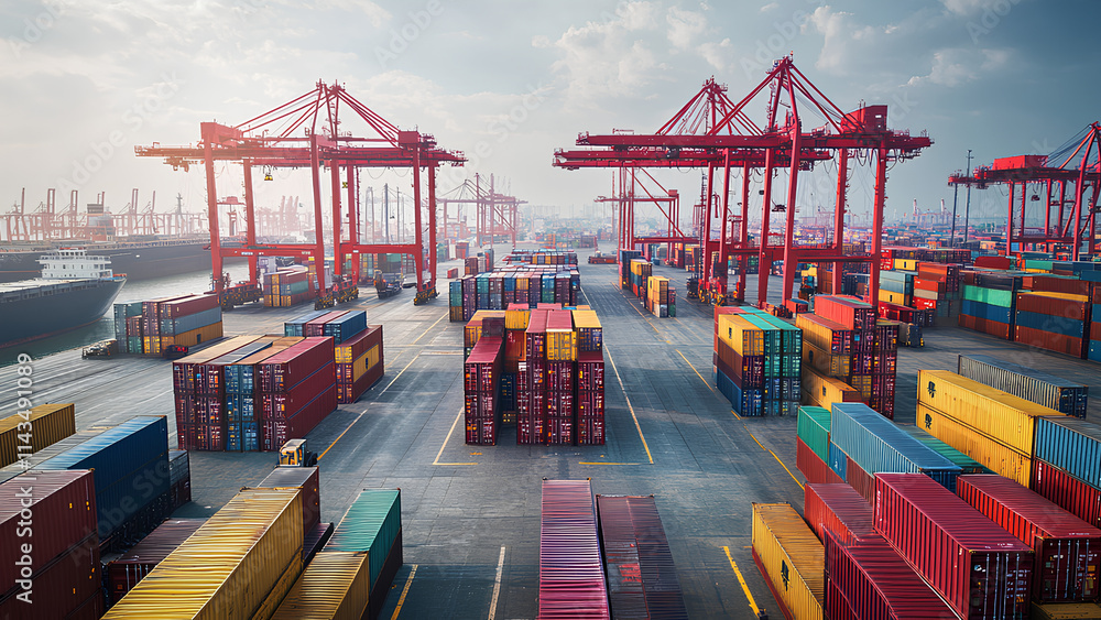 Global Shipping and Logistics Hub: Container Port Operations Global Shipping and Logistics Hub: Container Port Operations