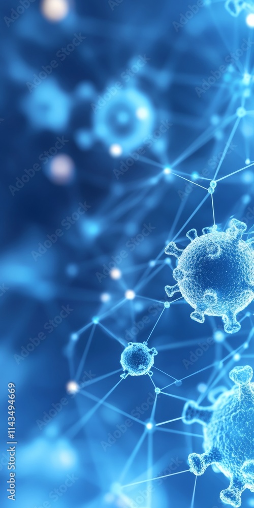 Glowing Network of Healthcare Icons on International Day of Epidemic Preparedness, World Health Day, and Global Health Awareness Day Glowing Network of Healthcare Icons on International Day of Epidemic Preparedness, World Health Day, and Global Health Awareness Day