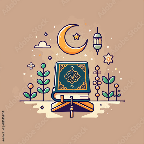 illustration of Ramadan