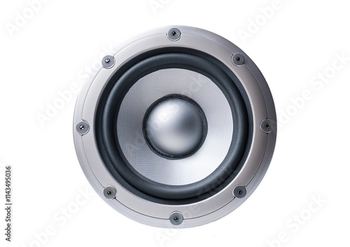 Wallpaper Mural Sleek Design of SilverSound Speaker isolated on a transparent or white background Torontodigital.ca