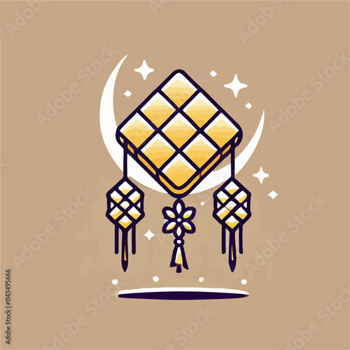 illustration of Ramadan ornaments