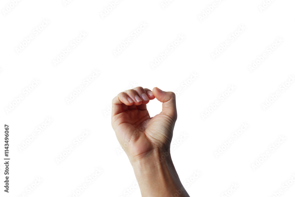 A man's hand in a gesture of reaching up to grab or hold something. A man's hand in a gesture of reaching up to grab or hold something.