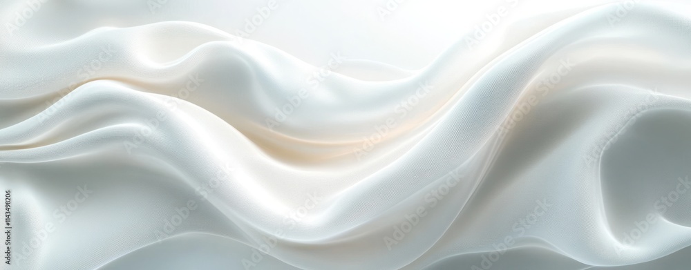 Abstract Flowing Fabric Design Background with Soft Curves and Gentle Waves Abstract Flowing Fabric Design Background with Soft Curves and Gentle Waves