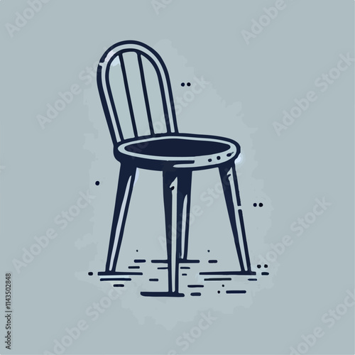 Illustration of chair