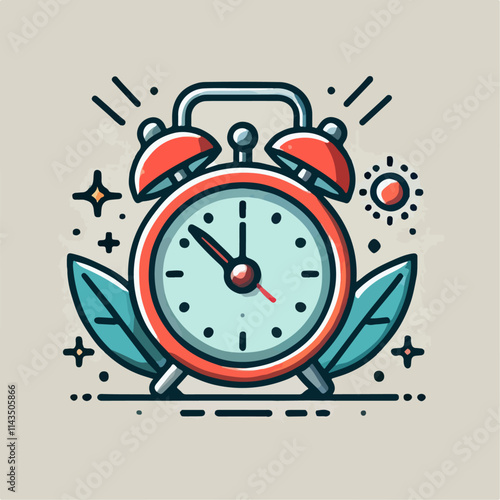 illustration of a clock