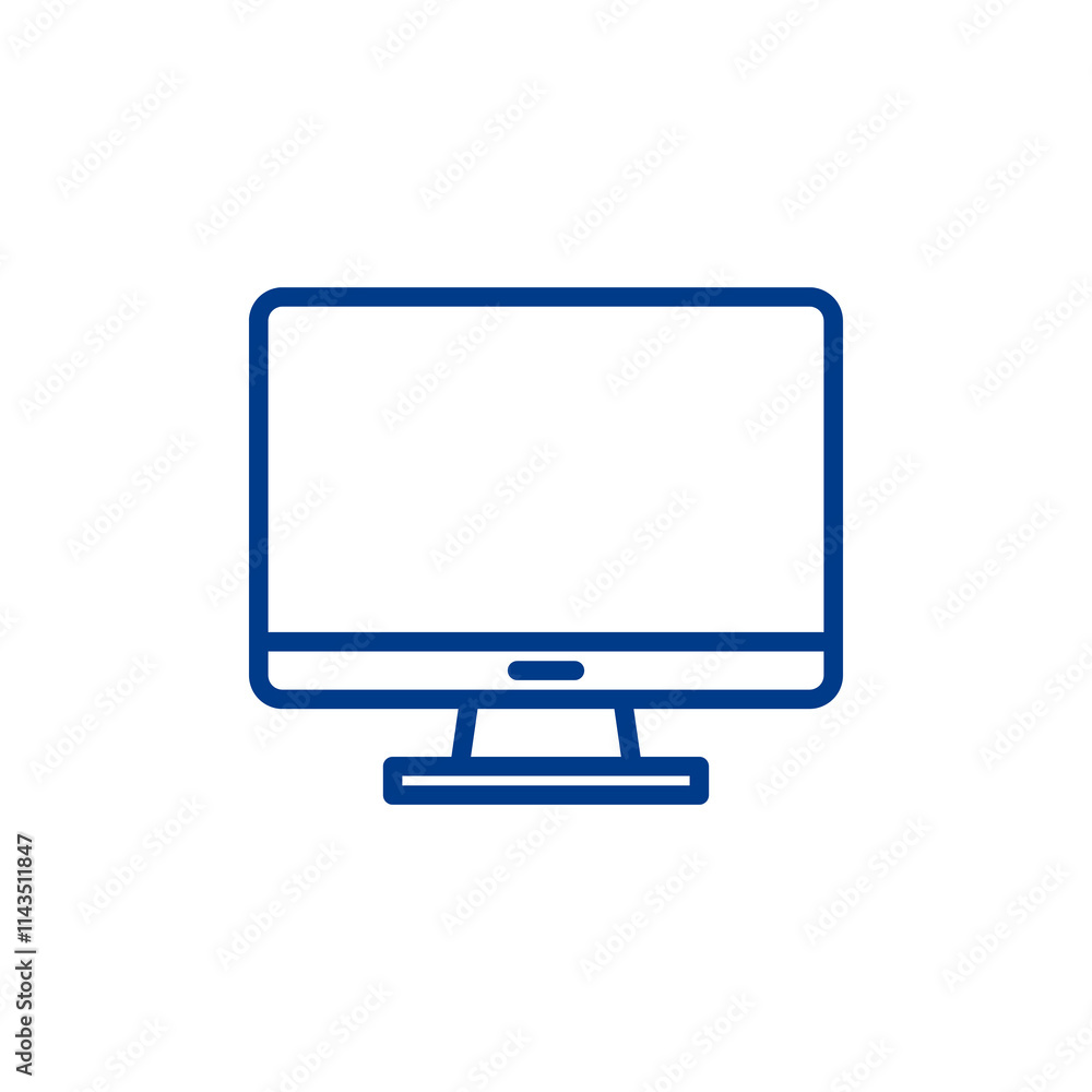 Computer icon illustration Computer icon illustration