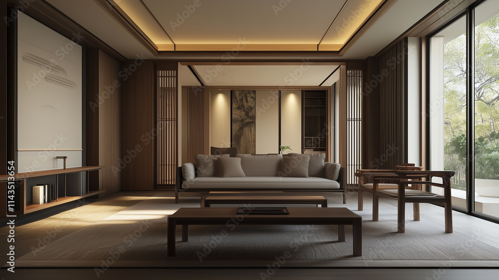 Fototapeta premium modern living room