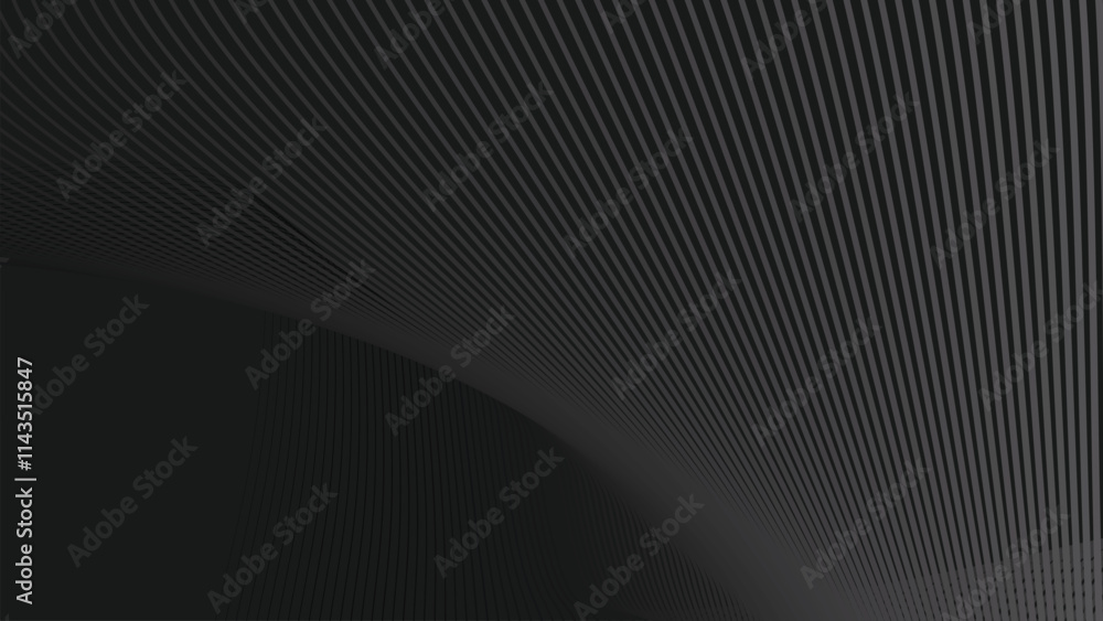 Dark abstract background with curve line for backdrop or presentation Dark abstract background with curve line for backdrop or presentation