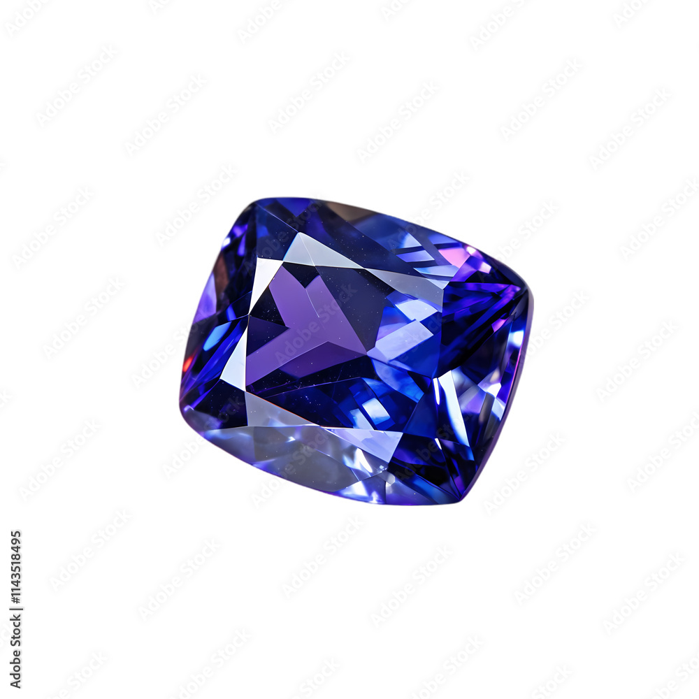 Close-up of a stunning, vibrant blue gemstone. Close-up of a stunning, vibrant blue gemstone.