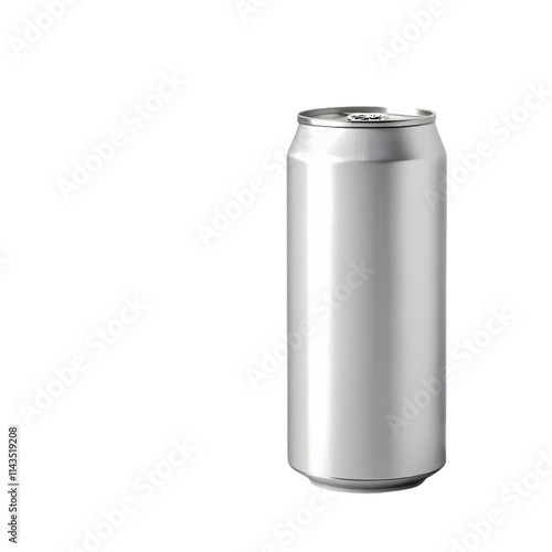 Blank Aluminum Beverage Can Mockup
