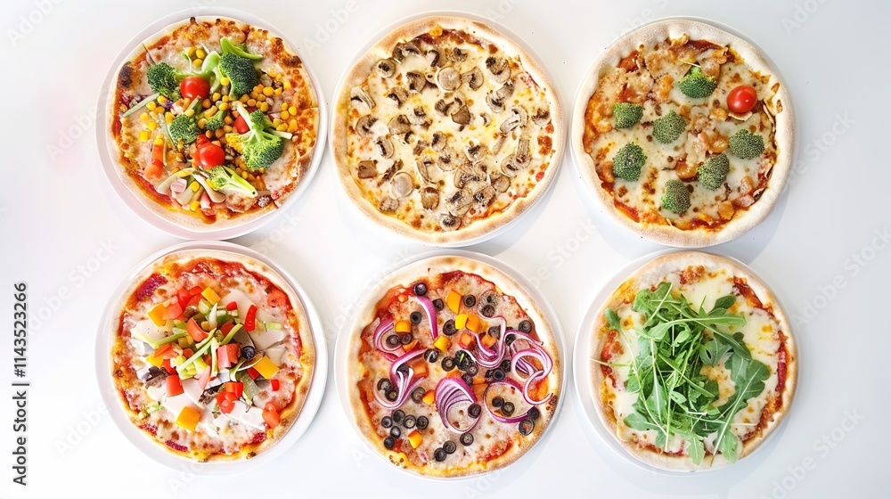 The Tempting Pizza for Vegetarian and Vegan on White Background: A Wholesome and Flavorful Option for All. The Tempting Pizza for Vegetarian and Vegan on White Background: A Wholesome and Flavorful Option for All.
