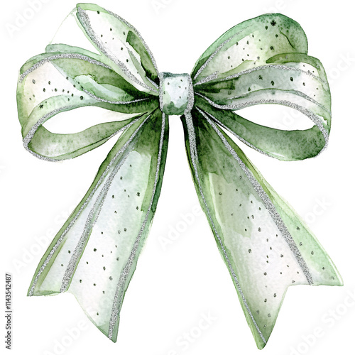 Elegant christmas bow decoration clipart home graphic design festive atmosphere artistic view holiday cheer