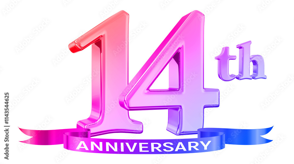 Anniversary Gradient Number 14 Anniversary Gradient Number 14