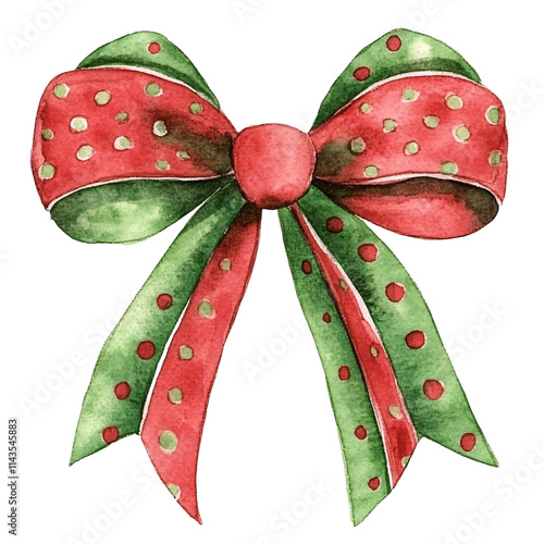 Playful christmas bow clipart festive decor digital art whimsical environment cheerful viewpoint holiday concept for seo impact