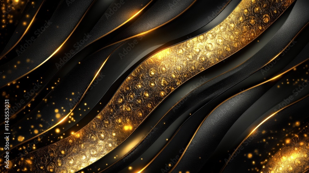 Obraz premium Abstract royal luxuries gold background