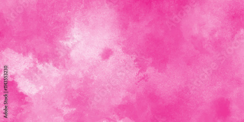 Pastel pink abstract painted watercolor aquarelle paper template design,white paper background with painting soft textured on wet white paper background,Ink paint brush stain. Vector watercolour textu