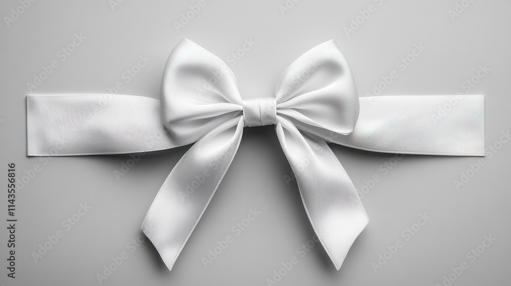 Ribbon bow white background celebration. Ribbon bow white background celebration.