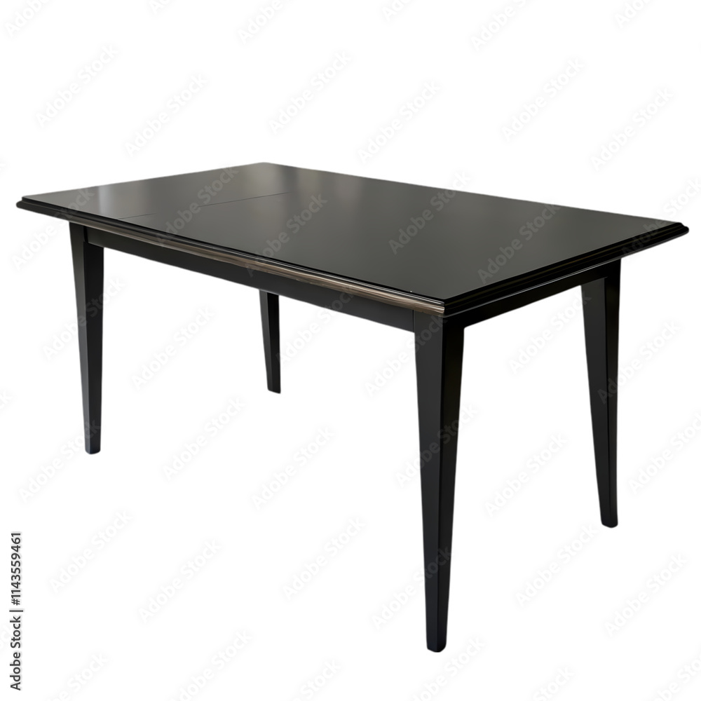 Sleek Black Office Desk, Perfect for Modern Workspace Sleek Black Office Desk, Perfect for Modern Workspace
