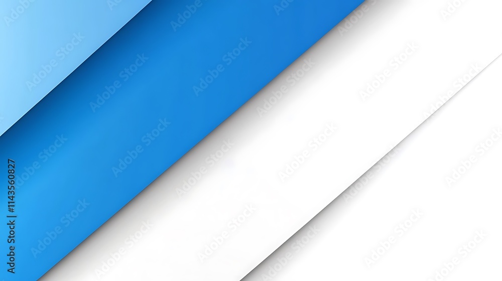 Abstract Blue and White Diagonal Stripes: Digital Illustration. AI Generated Abstract Blue and White Diagonal Stripes: Digital Illustration. AI Generated