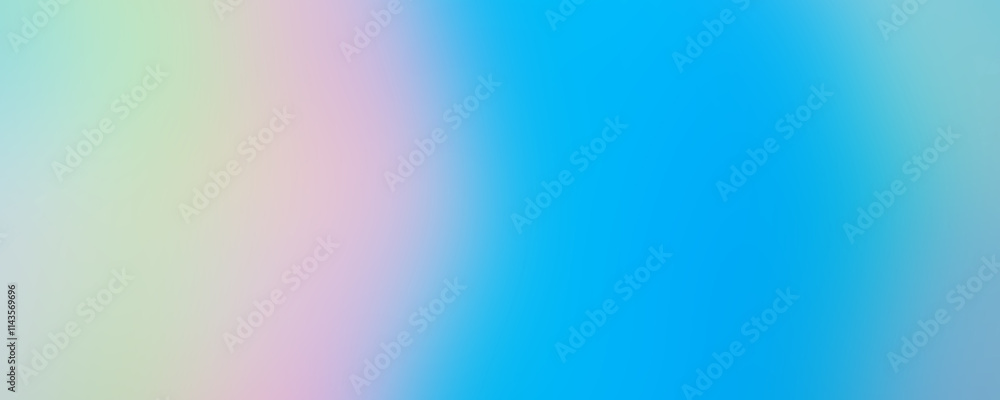 Fototapeta premium Abstract blur holographic rainbow foil iridescent background
