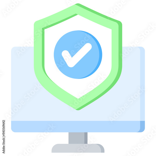 Computer Security Icon