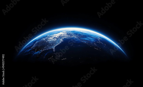earth from outer space