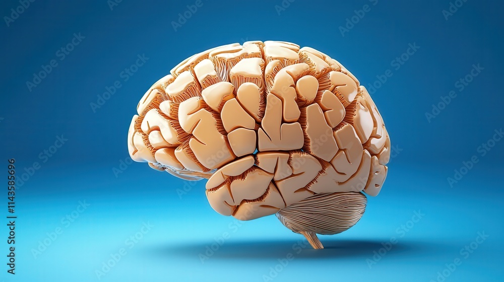 Illustration of a brain with cracks forming, representing stress overload Illustration of a brain with cracks forming, representing stress overload