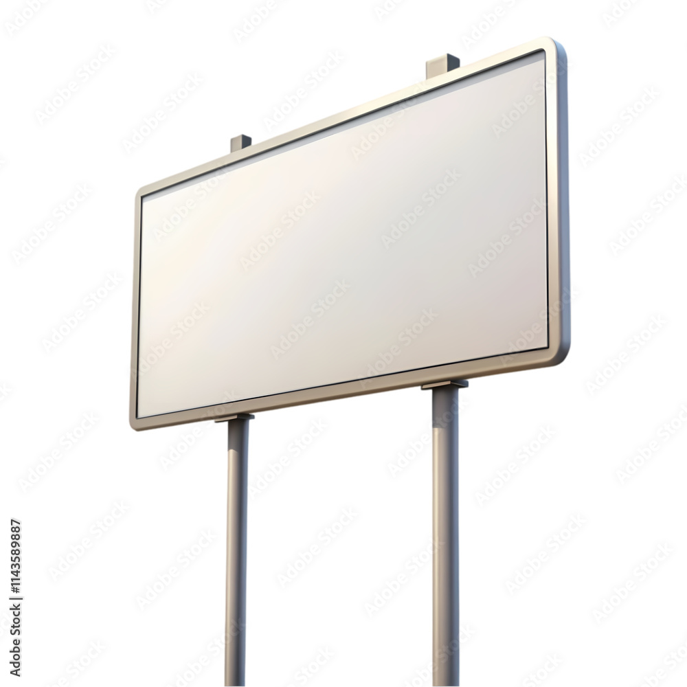 Blank Billboard Ready for Advertising Blank Billboard Ready for Advertising