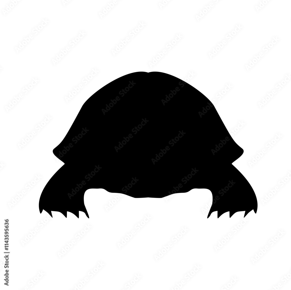 Turtle Silhouette. Turtle Vector Illustration. Turtle Silhouette. Turtle Vector Illustration.