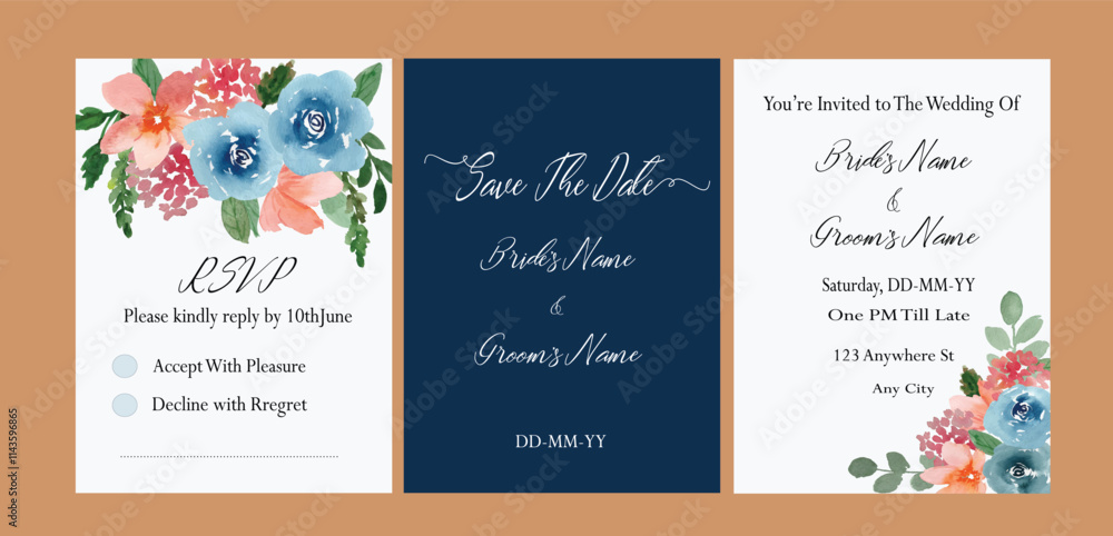 blue rose, hydrange and peony blue rose, hydrange and peony
