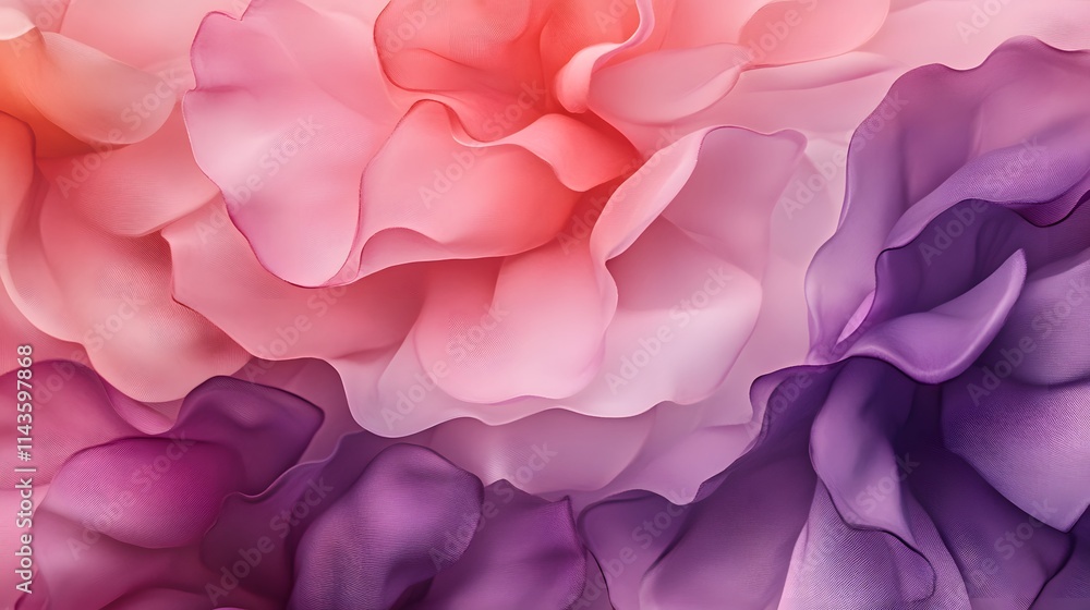Abstract Pink And Purple Floral Fabric Texture Abstract Pink And Purple Floral Fabric Texture