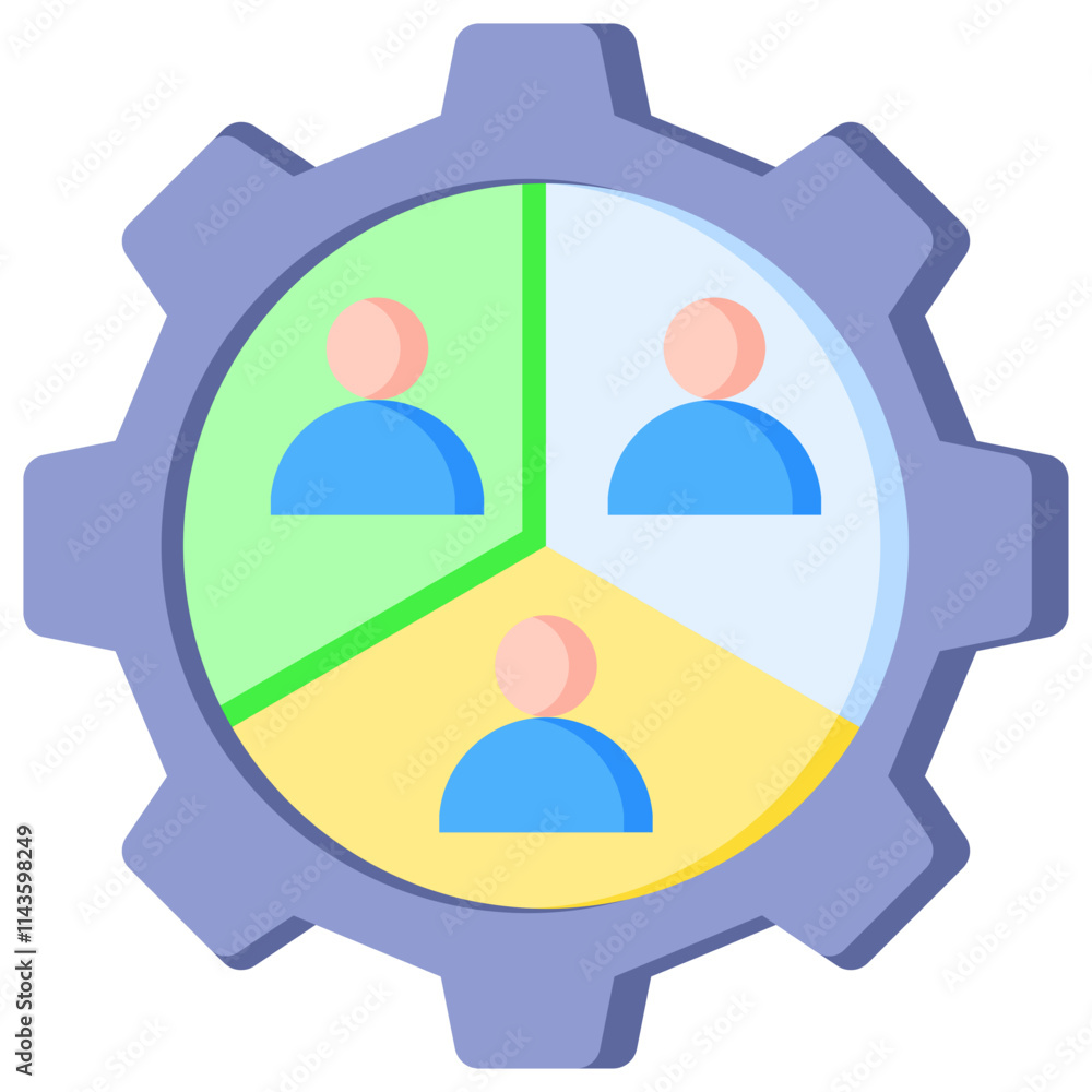 Market Segment Icon Market Segment Icon