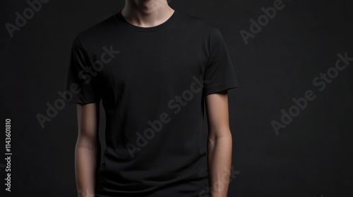 T-shirt Mockup Simple Minimalist Design