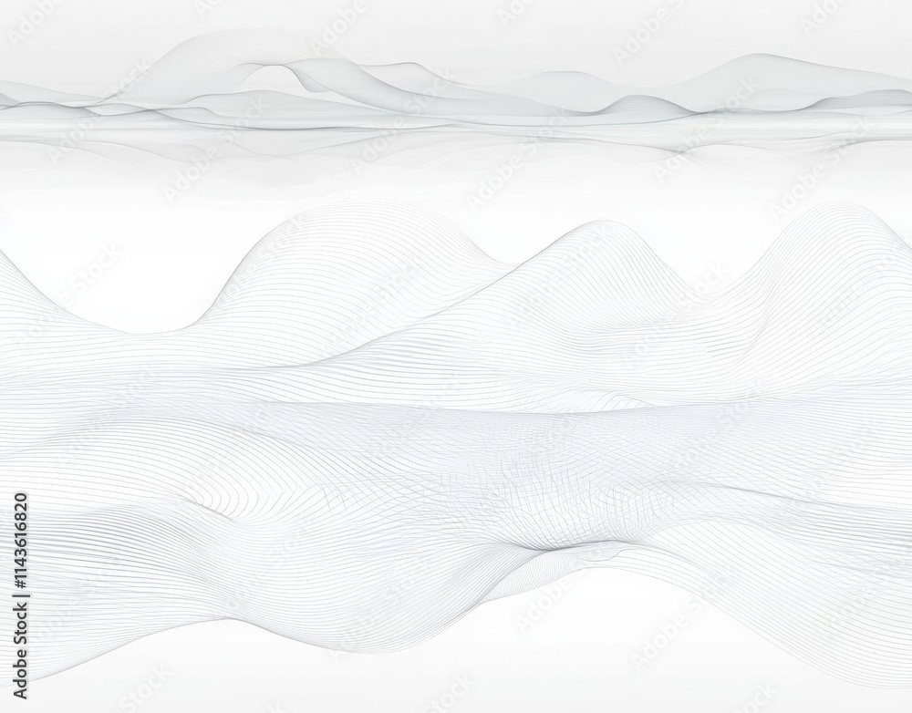 Elegant monochrome white seamless wave texture pattern background for design projects , isolated on white background, , copy space, copy space for text, Elegant monochrome white seamless wave texture pattern background for design projects , isolated on white background, , copy space, copy space for text,