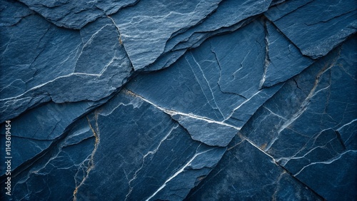 Wallpaper Mural Dark Blue Slate Rock Texture Background Torontodigital.ca