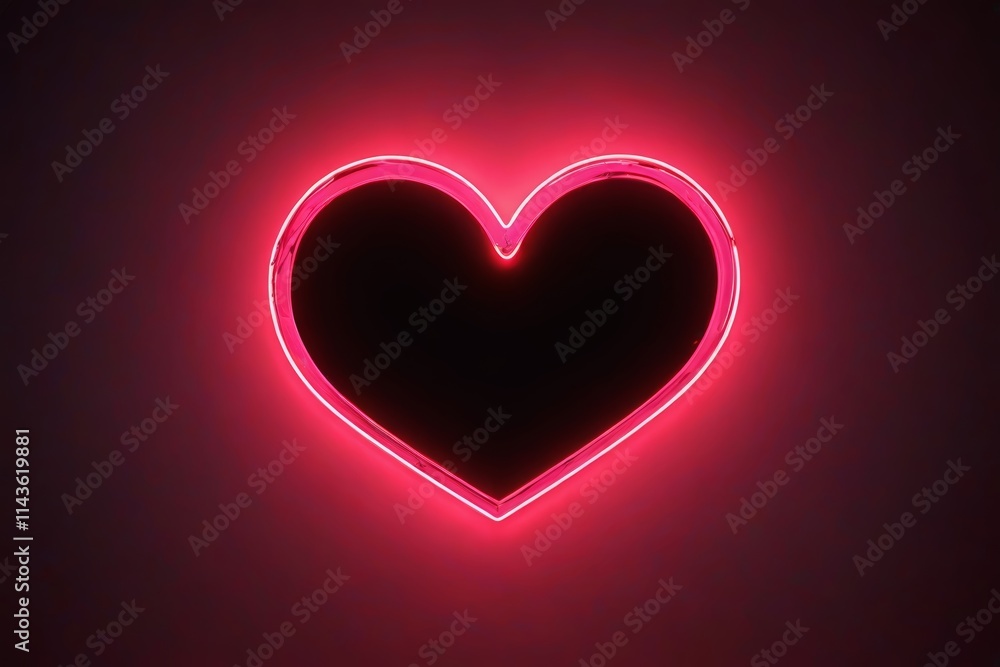 a close up of a neon heart on a black background a close up of a neon heart on a black background